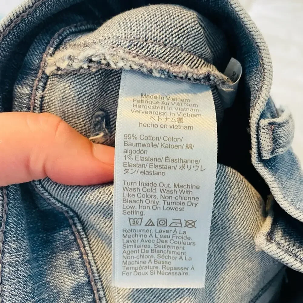 J Crew Utility High Rise Denim Shorts